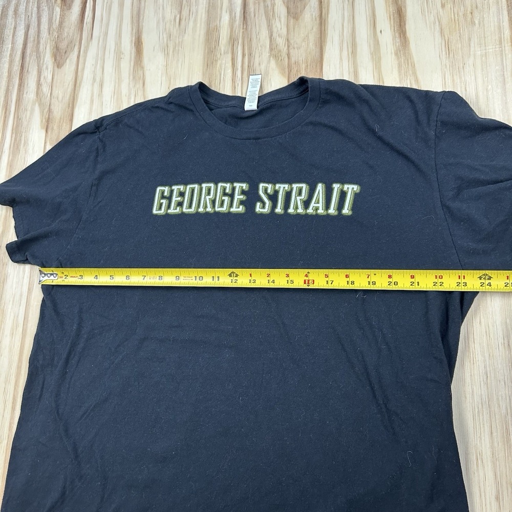 George Strait 2025 Stadium Tour Best Day Of My Life Unisex XL Black T Shirt - Picture 5 of 7